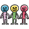 Zombies Halloween Funny Team