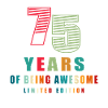 75e anniversaire 75 ans