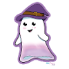 Cute Ghost with Hat