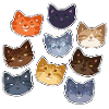 Katzen Warrior Gatti Jayfeather Firestar Lionblaze