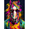 Pop Art Pferd Porträt