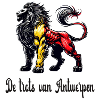Antwerp lion flag design