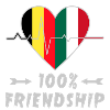 Belgium and Italy 100% friendship