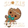 Cookie Tester Lebkuchenfigur Winterfreude
