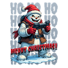 Evil Snowman Playing Christmas