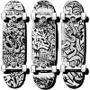 NeonSkateVibes Skateboards Black & White Edition