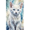 Blue-Eyed Kitten