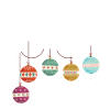 I Love Christmas Balls
