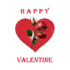 Rose Heart Happy Valentine Love