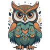 Abstract Owl