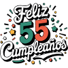 ¡Feliz 55 Cumpleaños!