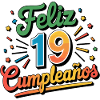 ¡Feliz 19 Cumpleaños!