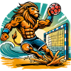 Lion Beach Handball