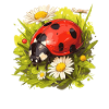 Ladybug Marienkäfer