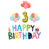 Happy Birthday 3rd Birthday