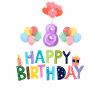 Happy Birthday 8th Birthday