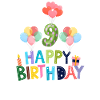 Happy Birthday 9th Birthday