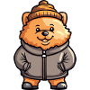 Chow Chow Chien Hiver