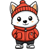 Samoyed Dog Winter