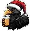 Harpy Bird Christmas Beer