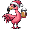 Bière de Noël Flamingo