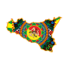 Sicily trinacria majolica