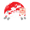 Kanji Gatto Giapponese Maschera Samurai