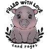 Hippo Filled with Love and Rage