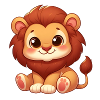 Cute Little Lion