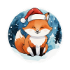 Renard Noël Aquarelles