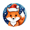 Renard Noël Aquarelles
