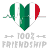 Nigeria and Italy 100% friendship