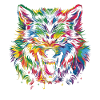 Werewolf Wolf Popart