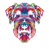 Wheaten Terrier Dog Popart