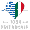 Greece and Italy 100% friendship