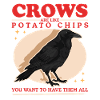 Crows Black Ravens Birds Gift