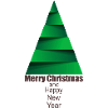 Moderner Weihnachtsbaum Modern Christmas Tree