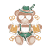 Bär Bier Bretzeln Bayern