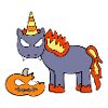 Zombie Einhorn