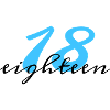 18 - eighteen