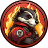 Badgers Fire Brigade / Fireman Badger