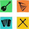 Irish Session Instruments White