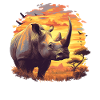 Rhino Rhinos Rhino