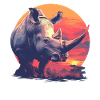 Rhino Rhinos Rhino