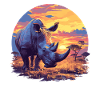 Rhino Rhinos Rhino