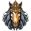 Couronne de cheval