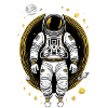 Astronaute dans l’espace
