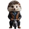 Biker-Igel