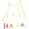 Cat Haha Ironie rétro