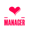 Professional Case Manager Heart Design